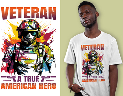 US Veteran T-Shirt Design