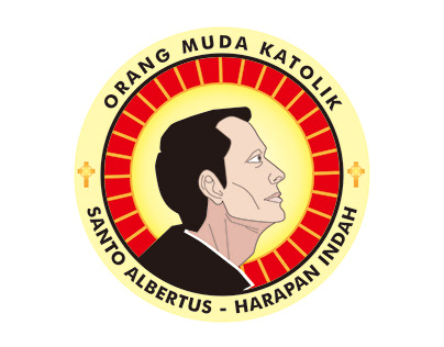 Logo Design: OMK Santo Albertus - Paroki Harapan Indah