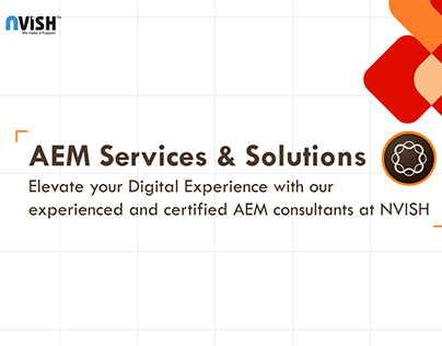 Nvish Static Banner for AEM Service & Solutions
