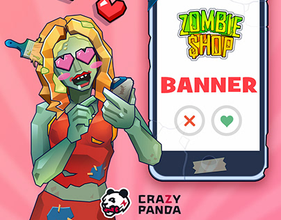 Banner (for the game "Zombie Shop")