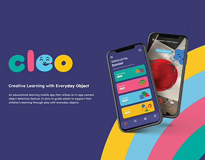 Cleo educational app design proposal -UX/UI Design