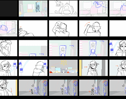 CO-OP Storyboards + Animatic