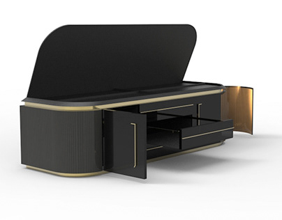 Sideboard cabinet design
