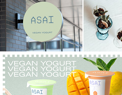 Asai - Vegan Yogurt - Packaging and Branding