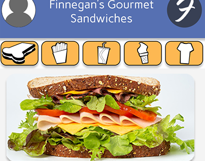 Finnegan's Gourmet Sandwich Shop - UX Design