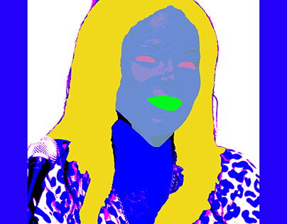 Sanaa Lathan Warhol Celebrity Portrait