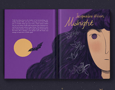 Illustrations for "Midnight" (Jacqueline Wilson)