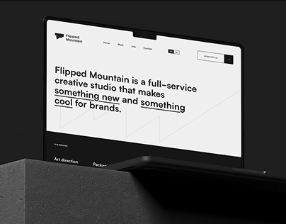 Flipped Mountain | Web & Brand design