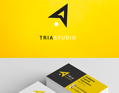 TRIA (логотип, визитки)