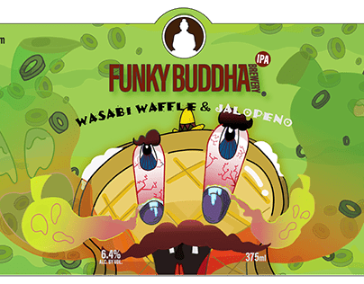 Funky Buddha Can Packaging Design