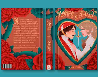 Project thumbnail - Romeo & Juliet BookCover