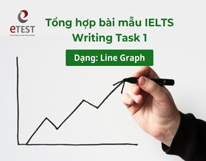 Bài mẫu ielts writing task 1 line graph