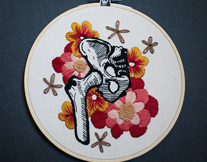 Hip Joint Embroidery