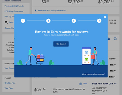 American Express - Rewards for Reviews