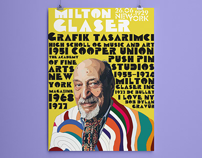 Milton Glaser Typographic Design