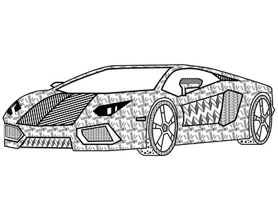 Pattern-Doodle Art-Car
