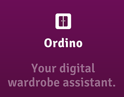 Ordino - Digital Wardobe Assistant