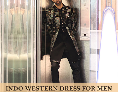 Indo western dress for men