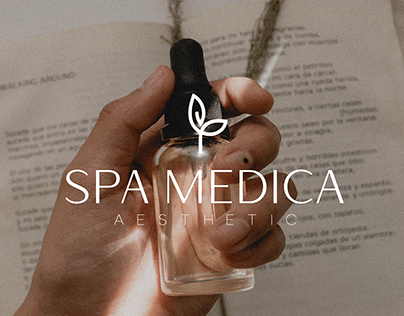 Spa Medica Aesthetic Logo Design