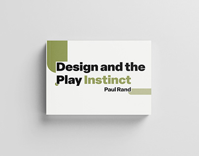 Design and the Play Instinct