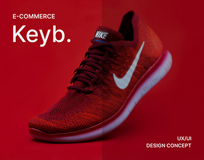 UI/UX Design / Keyb — E-COMMERCE shoe store