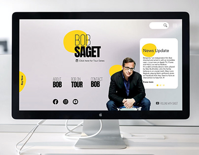 Web Design: Redesigning Bob Saget