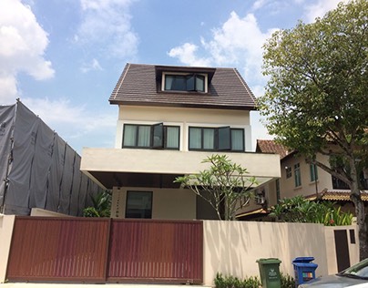 A 3-storey Residence with Basement and Lap pool
