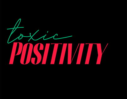 "Toxic Positivity" article cover illustration