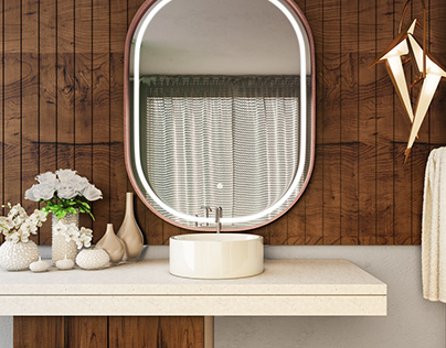 Bathroom Vanity Mirror with Lights - Commercial Grade