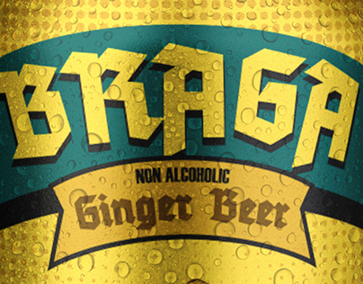 Braga Ginger Beer Can Design