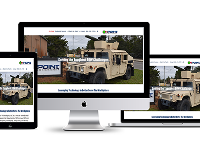 Website Design - On-Point Defense Technologies