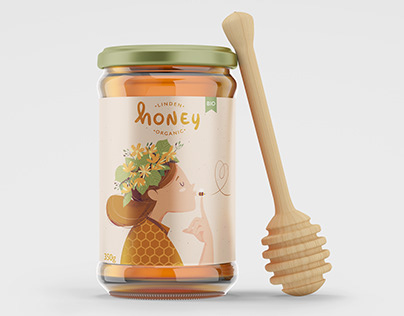 Linden Honey Food Packaging