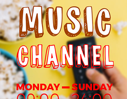 Music channel poster
