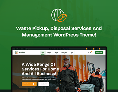 Trashco - Waste Management & Disposal WordPress Theme