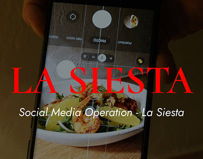 Social Media Operation Case Study - La Siesta 西餐厅小红书运营