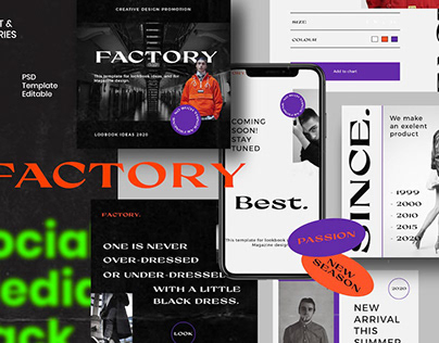 Factory - Post & Story Instagram