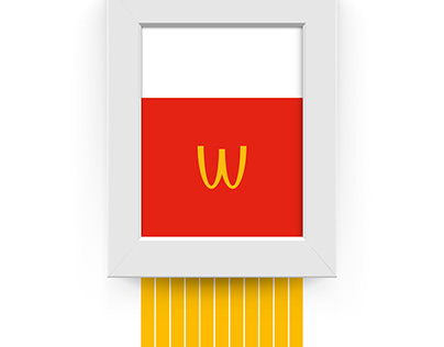 The art of fries for McDonald's Austria.