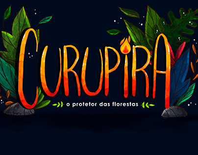 Projeto de ilustração de cenário - Curupira