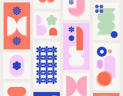 Modern Geometry Prints & Patterns Collection