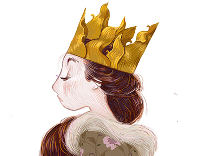 The character sketch of "The Proud Queen."
