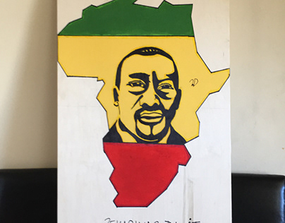 Abiy Ahmed Ethiopia/Africa Painting