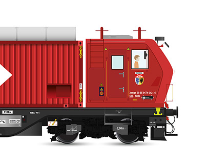 Illustration I Firefighting and rescue train