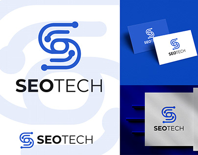 SEO TECH Logo Design