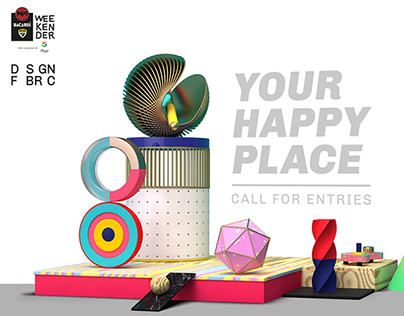 NH7 Weekender x Design Fabric - Your Happy Place