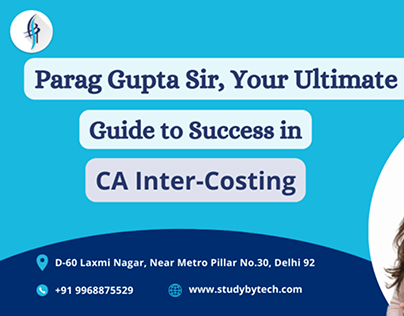 Parag Gupta: Ultimate Guide Success in CA Inter-Costing