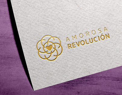 Diseño de identidad de marca para Amorosa Revolución