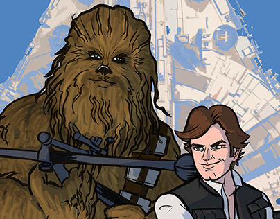 Han and Chewbacca