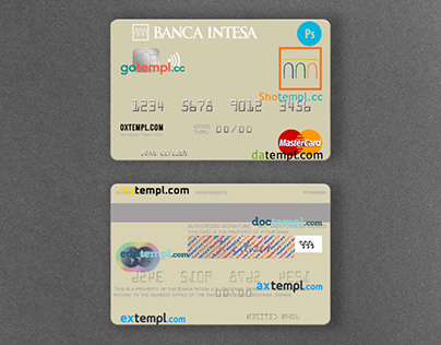 Serbia The Banca Intesa a.d. Beograd mastercard