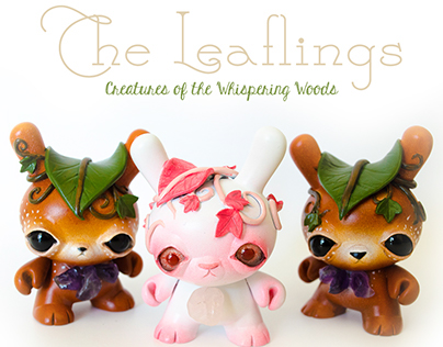 The Leaflings - 3" Custom Kidrobot Dunnys