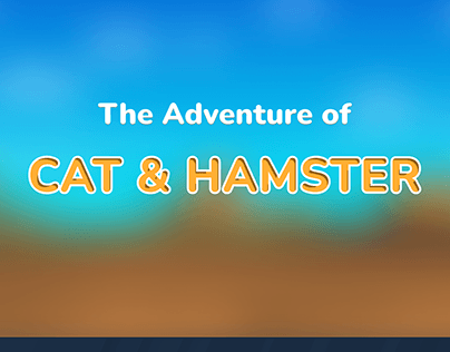 Cat & Hamster Game UI Design